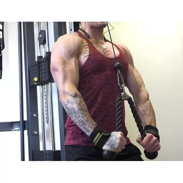 COOFANDY Men's 3 Pack Gym Tank Tops Y-Back Workout Muscle Tee Sleeveless Fitness Bodybuilding T Shirts