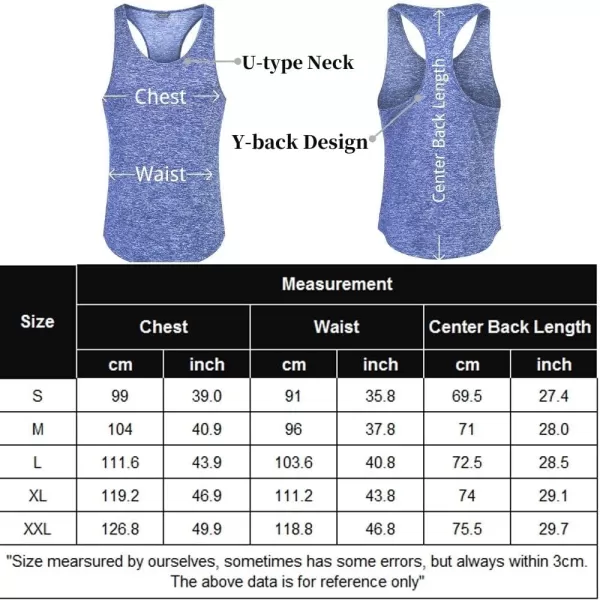 COOFANDY Men's 3 Pack Gym Tank Tops Y-Back Workout Muscle Tee Training Bodybuilding Fitness Sleeveless T Shirts