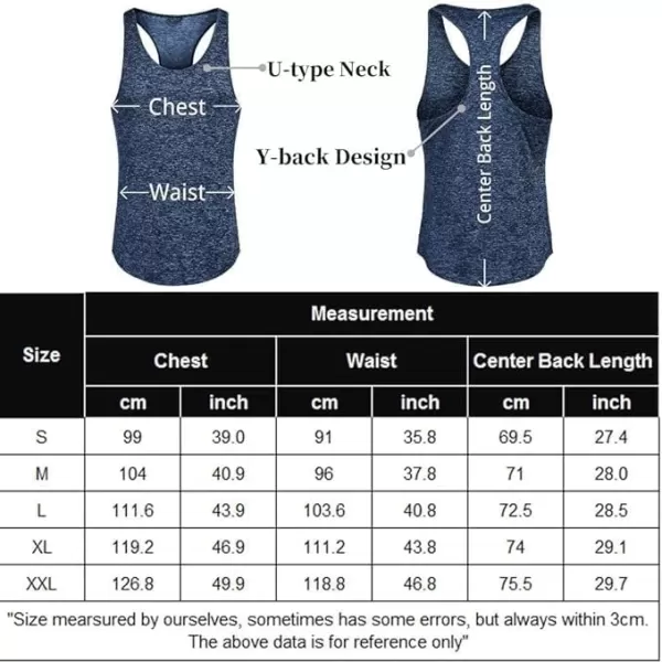 COOFANDY Men's 3 Pack Gym Tank Tops Y-Back Workout Muscle Tee Training Bodybuilding Fitness Sleeveless T Shirts