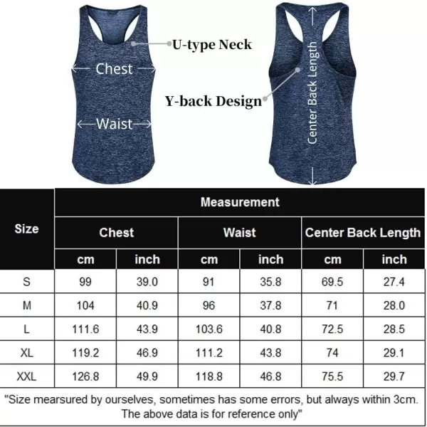 COOFANDY Men's 3 Pack Gym Tank Tops Y-Back Workout Muscle Tee Training Bodybuilding Fitness Sleeveless T Shirts