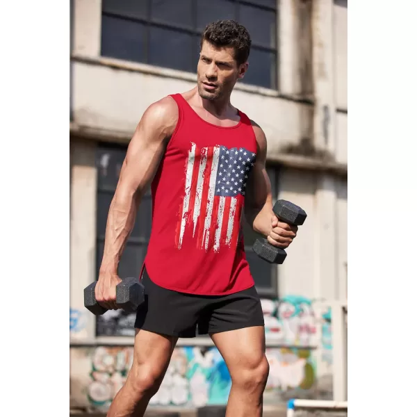 COOFANDY Men's 3 Pack Quick Dry Workout Tank Top Gym Muscle Tee Fitness Bodybuilding Sleeveless T Shirt