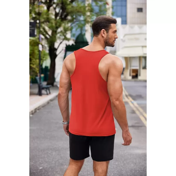 COOFANDY Men's 3 Pack Tank Top Workout Quck Dry Sleeveless Gym Muscle Shirts Summer Swim Beach Tops