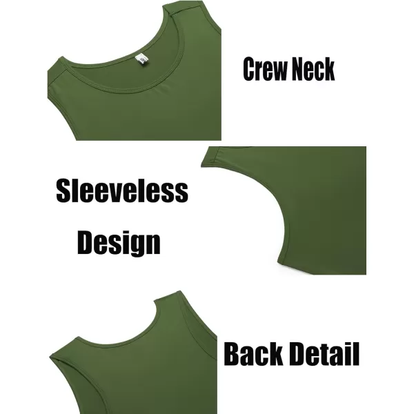 COOFANDY Men's 3 Pack Tank Top Workout Quck Dry Sleeveless Gym Muscle Shirts Summer Swim Beach Tops