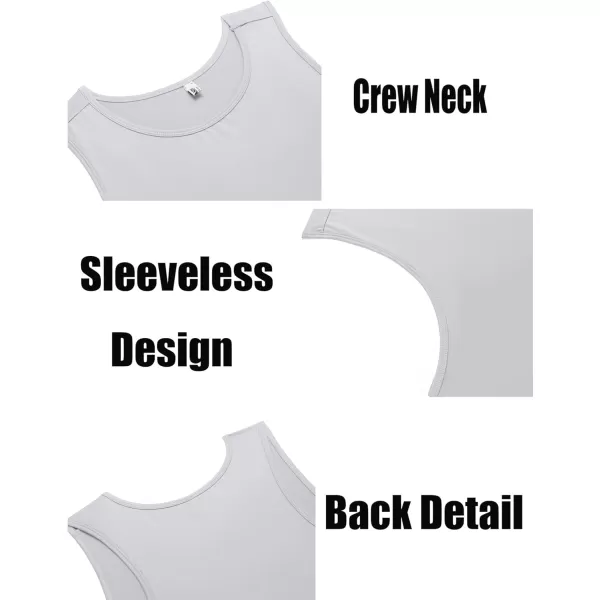 COOFANDY Men's 3 Pack Tank Top Workout Quck Dry Sleeveless Gym Muscle Shirts Summer Swim Beach Tops