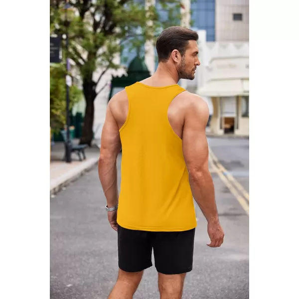 COOFANDY Men's 3 Pack Tank Top Workout Quck Dry Sleeveless Gym Muscle Shirts Summer Swim Beach Tops