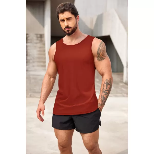 COOFANDY Men's 3 Pack Tank Top Workout Quck Dry Sleeveless Gym Muscle Shirts Summer Swim Beach Tops
