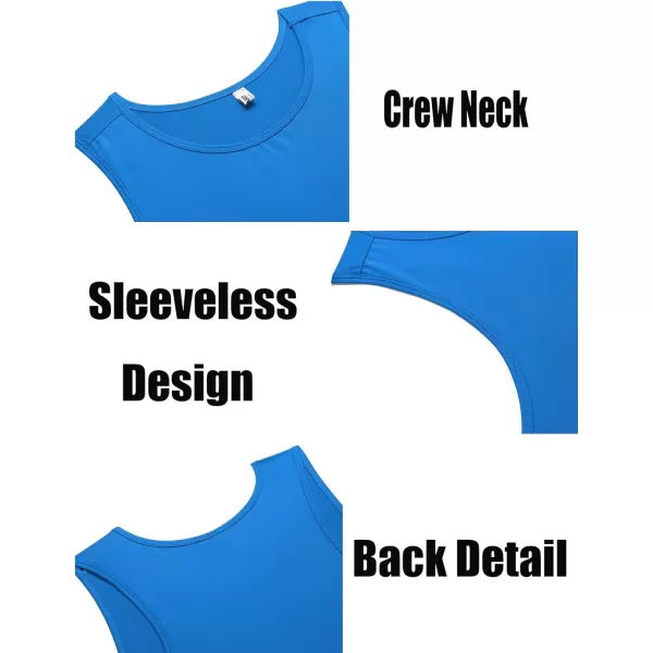 COOFANDY Men's 3 Pack Tank Top Workout Quck Dry Sleeveless Gym Muscle Shirts Summer Swim Beach Tops