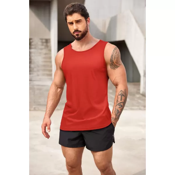 COOFANDY Men's 3 Pack Tank Top Workout Quck Dry Sleeveless Gym Muscle Shirts Summer Swim Beach Tops