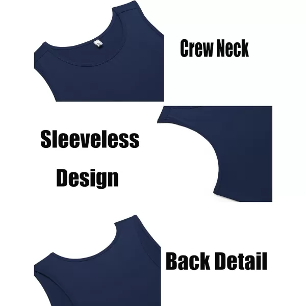 COOFANDY Men's 3 Pack Tank Top Workout Quck Dry Sleeveless Gym Muscle Shirts Summer Swim Beach Tops