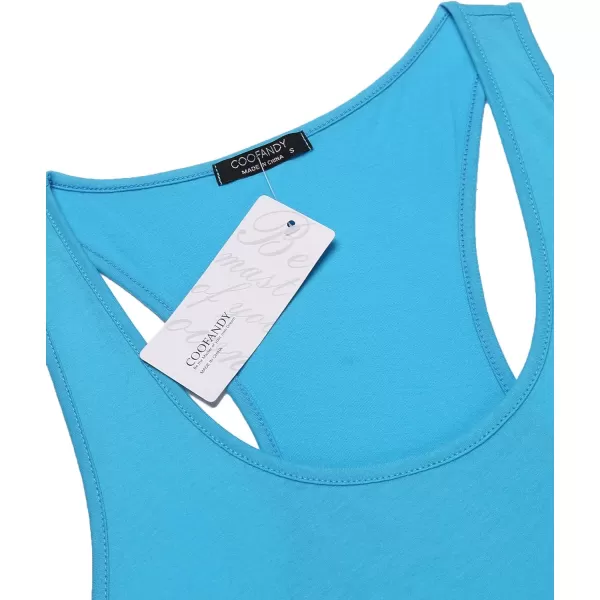 COOFANDY Men's 3 Pack Tank Tops Cotton Performance Sleeveless Casual Classic T Shirts