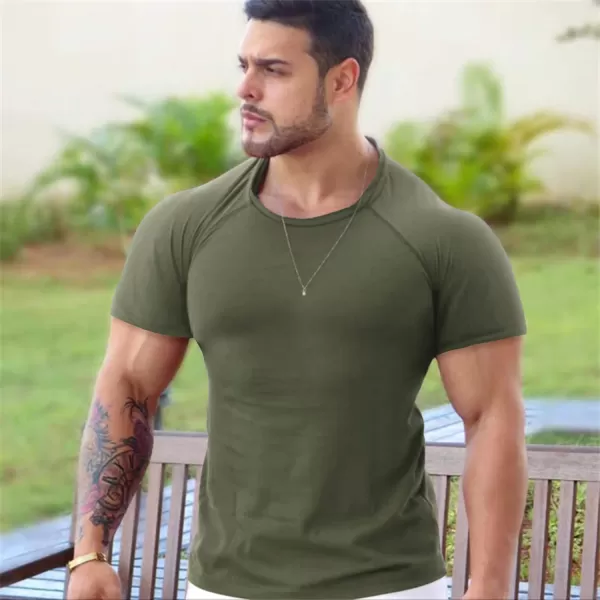 COOFANDY Men's 3 Pack Workout T Shirts Short Sleeve Gym Bodybuilding Muscle Shirts Base Layer Fitness Tee Tops