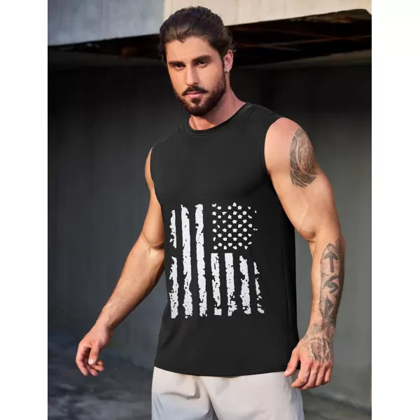 COOFANDY Men's 3 Pack Workout Tank Tops Gym Muscle Tee Bodybuilding Fitness Sleeveless T Shirts