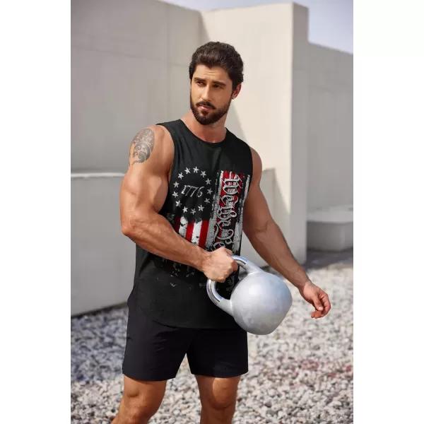 COOFANDY Men's 3 Pack Workout Tank Tops Sleeveless Gym Shirts Bodybuilding Fitness Muscle Tee Shirts