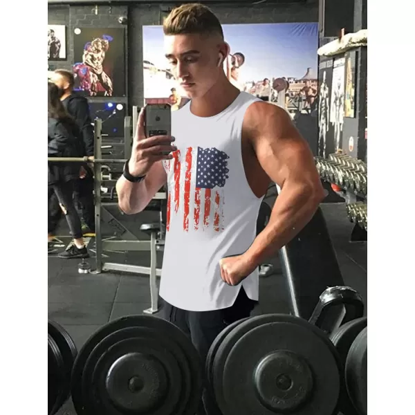 COOFANDY Men's 3 Pack Workout Tank Tops Sleeveless Gym Shirts Bodybuilding Fitness Muscle Tee Shirts
