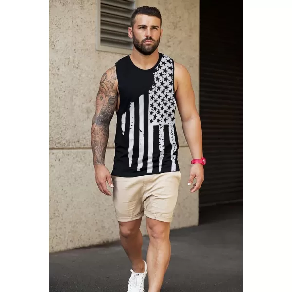 COOFANDY Men's 3 Pack Workout Tank Tops Sleeveless Gym Shirts Bodybuilding Fitness Muscle Tee Shirts