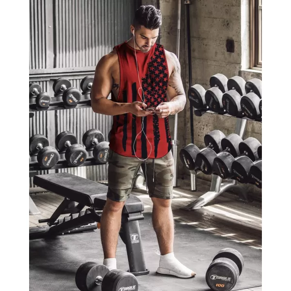 COOFANDY Men's 3 Pack Workout Tank Tops Sleeveless Gym Shirts Bodybuilding Fitness Muscle Tee Shirts