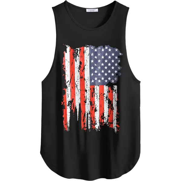 COOFANDY Men's 3 Pack Workout Tank Tops Sleeveless Gym Shirts Bodybuilding Fitness Muscle Tee Shirts