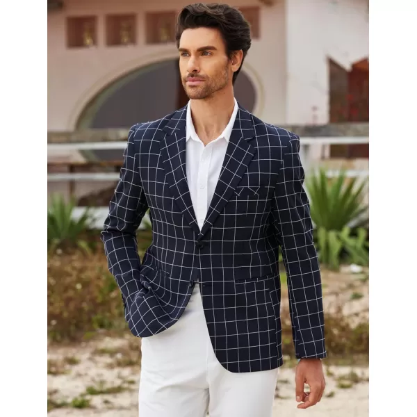 COOFANDY Men's Blazer Casual Slim Fit Sport Coats Two Button Lightweight Suit Jacket