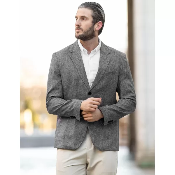 COOFANDY Men's Blazer Casual Slim Fit Sport Coats Two Button Lightweight Suit Jacket