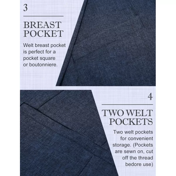 COOFANDY Men's Blazer Casual Slim Fit Sport Coats Two Button Lightweight Suit Jacket