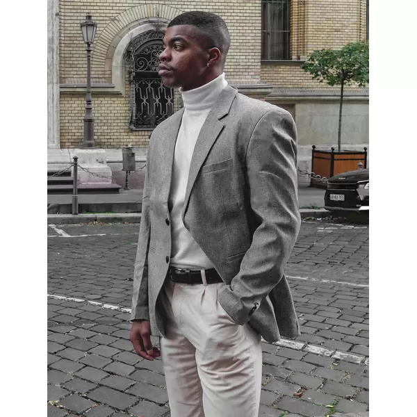 COOFANDY Men's Blazer Casual Slim Fit Sport Coats Two Button Lightweight Suit Jacket