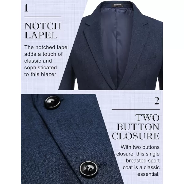 COOFANDY Men's Blazer Casual Slim Fit Sport Coats Two Button Lightweight Suit Jacket