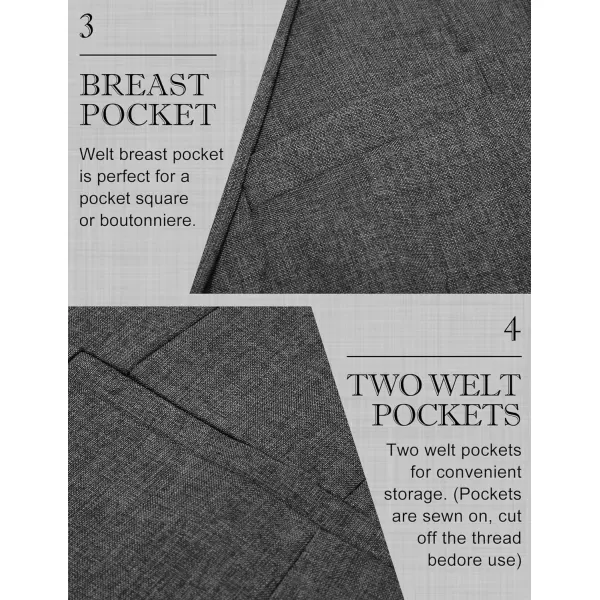 COOFANDY Men's Blazer Casual Slim Fit Sport Coats Two Button Lightweight Suit Jacket