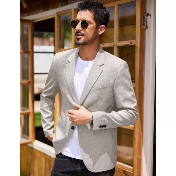 COOFANDY Men's Blazer Casual Slim Fit Sport Coats Two Button Lightweight Suit Jacket