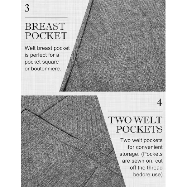 COOFANDY Men's Blazer Casual Slim Fit Sport Coats Two Button Lightweight Suit Jacket
