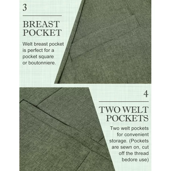 COOFANDY Men's Blazer Casual Slim Fit Sport Coats Two Button Lightweight Suit Jacket