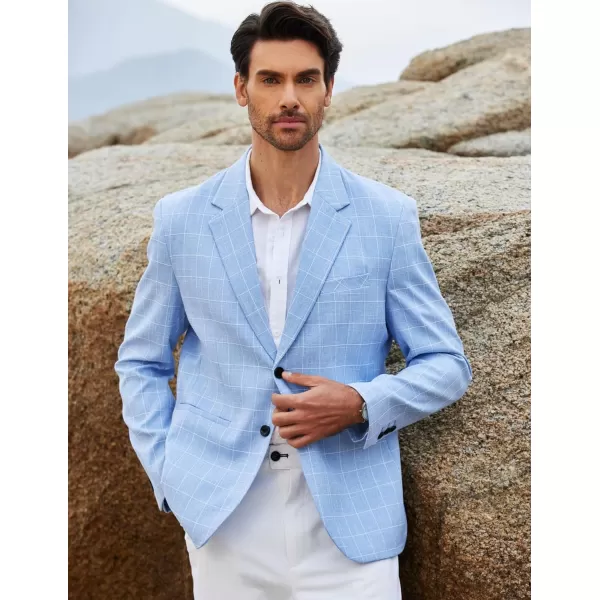 COOFANDY Men's Blazer Casual Slim Fit Sport Coats Two Button Lightweight Suit Jacket