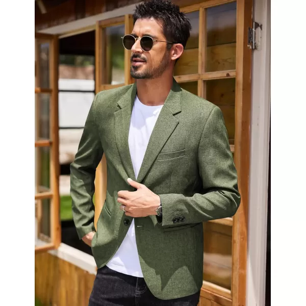 COOFANDY Men's Blazer Casual Slim Fit Sport Coats Two Button Lightweight Suit Jacket