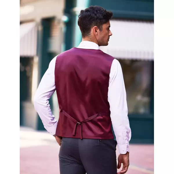 COOFANDY Men's Business Suit Vest Casual Dress Vest Slim Fit Waistcoat Vest