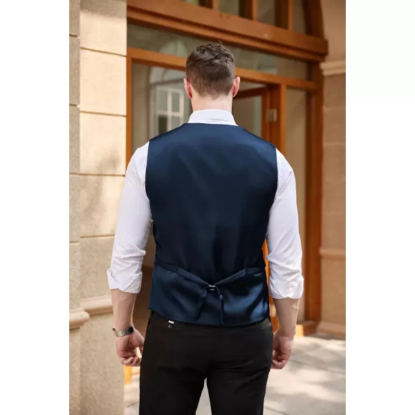 COOFANDY Men's Business Suit Vest Casual Dress Vest Slim Fit Waistcoat Vest