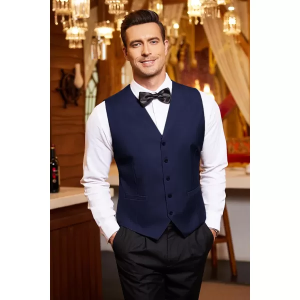COOFANDY Men's Business Suit Vest Casual Dress Vest Slim Fit Waistcoat Vest