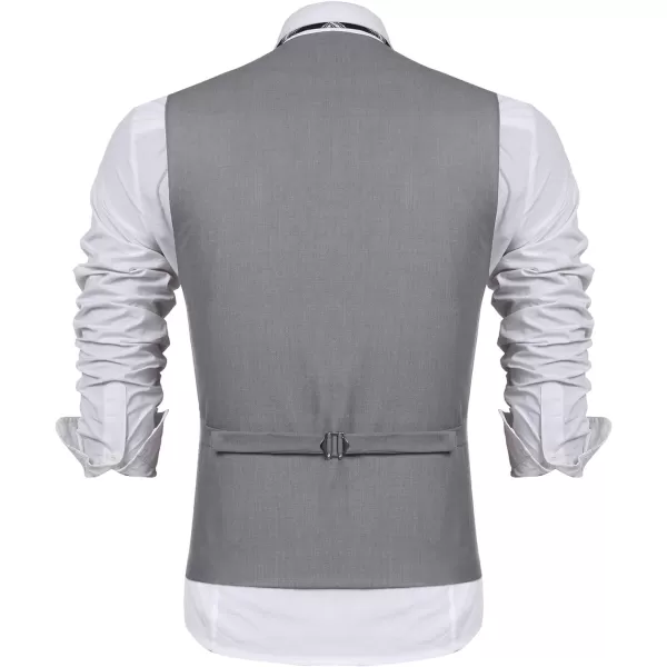 COOFANDY Men's Business Suit Vest Slim Fit Dress Vest Wedding Waistcoat