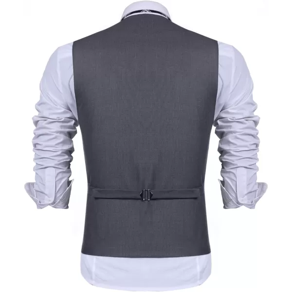 COOFANDY Men's Business Suit Vest Slim Fit Dress Vest Wedding Waistcoat