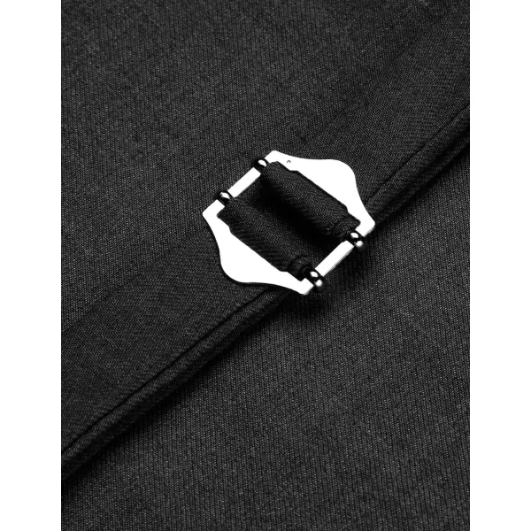 COOFANDY Men's Business Suit Vest Slim Fit Dress Vest Wedding Waistcoat