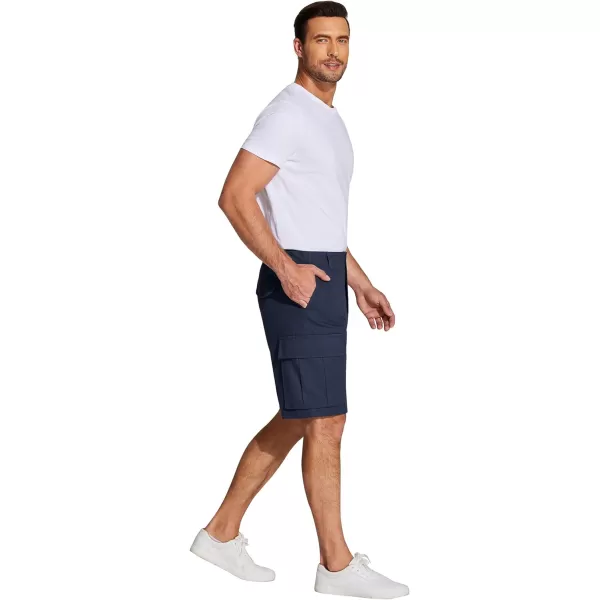 COOFANDY Men's Cargo Shorts Relaxed Fit Casual Shorts Cotton Stretch Outdoor Work Shorts with Multi Pockets