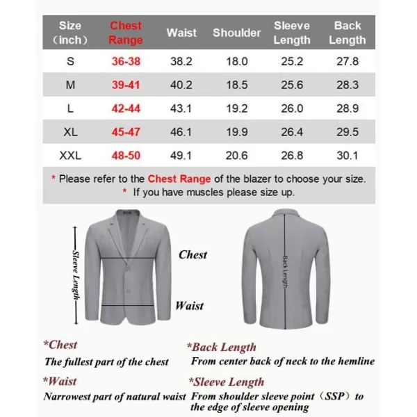 COOFANDY Men's Casual Blazer Jacket Regular Fit Lightweight Two Button Herringbone Sport Coat