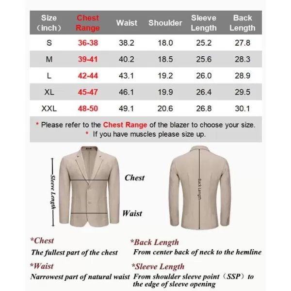 COOFANDY Men's Casual Blazer Jacket Regular Fit Lightweight Two Button Herringbone Sport Coat