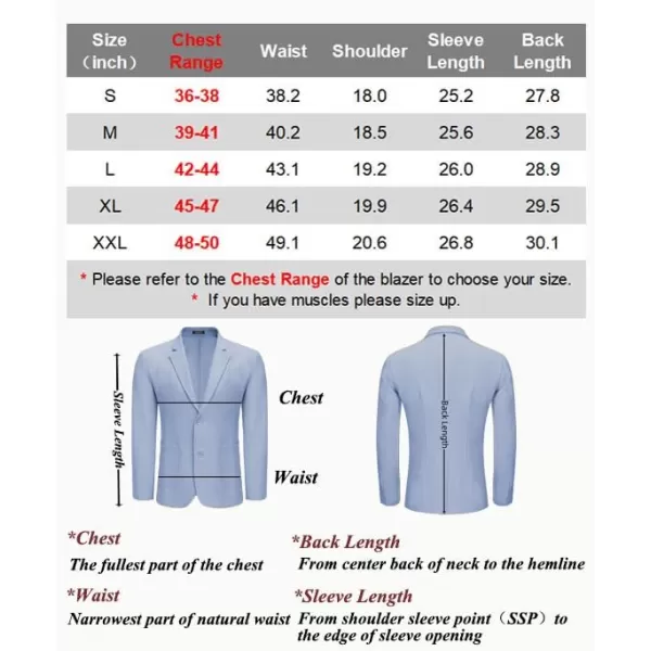 COOFANDY Men's Casual Blazer Jacket Regular Fit Lightweight Two Button Herringbone Sport Coat