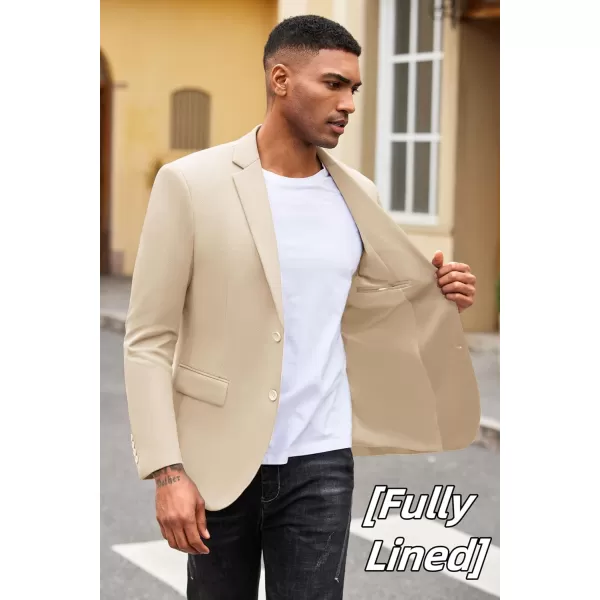 COOFANDY Mens Casual Blazer Slim Fit Suit Jacket Lightweight Knit Sport Coat Two Button Blazer Jacket