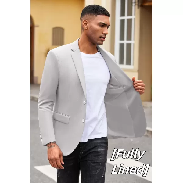 COOFANDY Mens Casual Blazer Slim Fit Suit Jacket Lightweight Knit Sport Coat Two Button Blazer Jacket