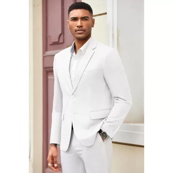 COOFANDY Mens Casual Blazer Slim Fit Suit Jacket Lightweight Knit Sport Coat Two Button Blazer Jacket