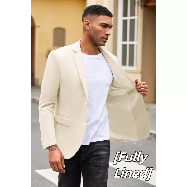 COOFANDY Mens Casual Blazer Slim Fit Suit Jacket Lightweight Knit Sport Coat Two Button Blazer Jacket
