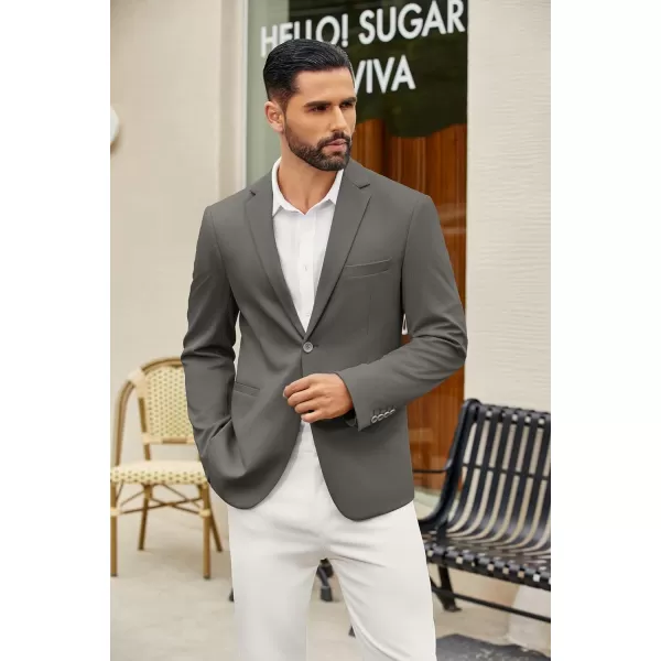 COOFANDY Men's Casual Blazer Slim Fit Suit Jackets Two Button Lightweight Knit Sport Coat
