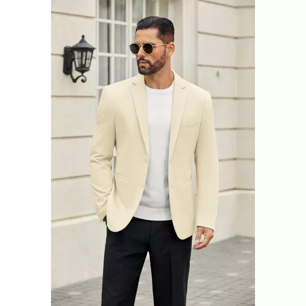 COOFANDY Men's Casual Blazer Slim Fit Suit Jackets Two Button Lightweight Knit Sport Coat