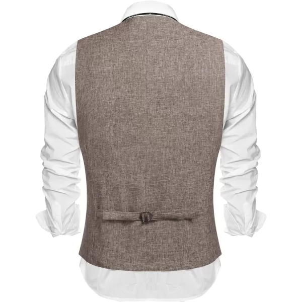 COOFANDY Men's Casual Business Vests Lightweight Waistcoat Slim Fit Suit Vest