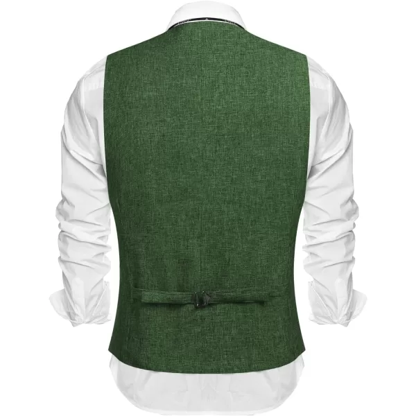 COOFANDY Men's Casual Business Vests Lightweight Waistcoat Slim Fit Suit Vest